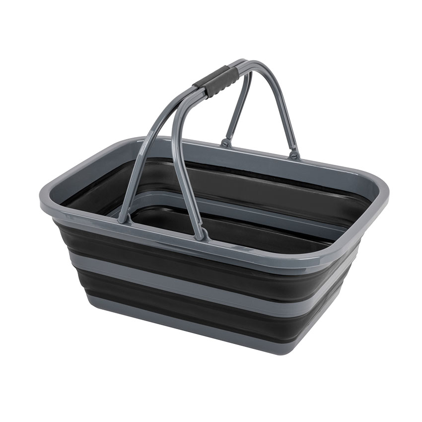 Brunner Holdall Fold-away opvouwbare mand - Black