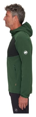 Polaire Mammut Madris Light ML Hooded Vert