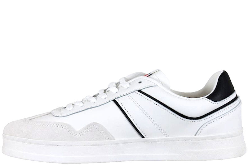 TOMMY HILFIGER - THE GREENWICH LEATHER WHITE SNEAKER