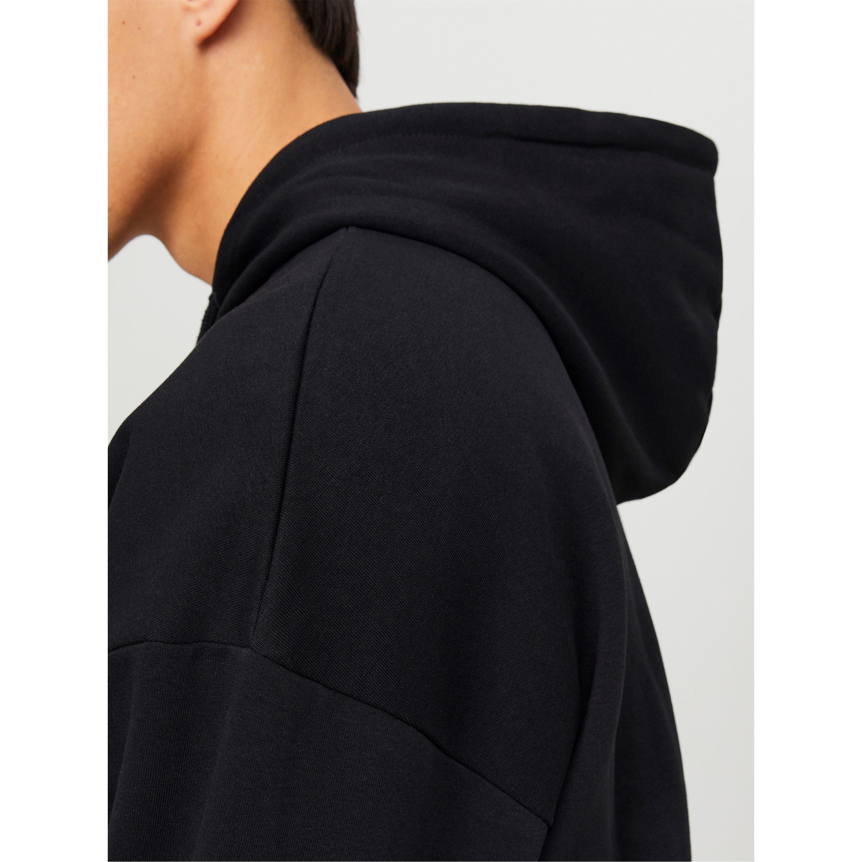 Jack and Jones Graphic Cappuccino Print Hoodie Mens