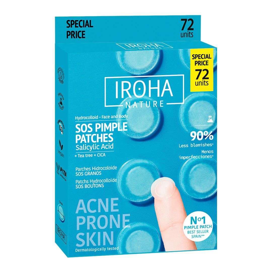 IROHA  SOS Pimple Patches Pack - 72un