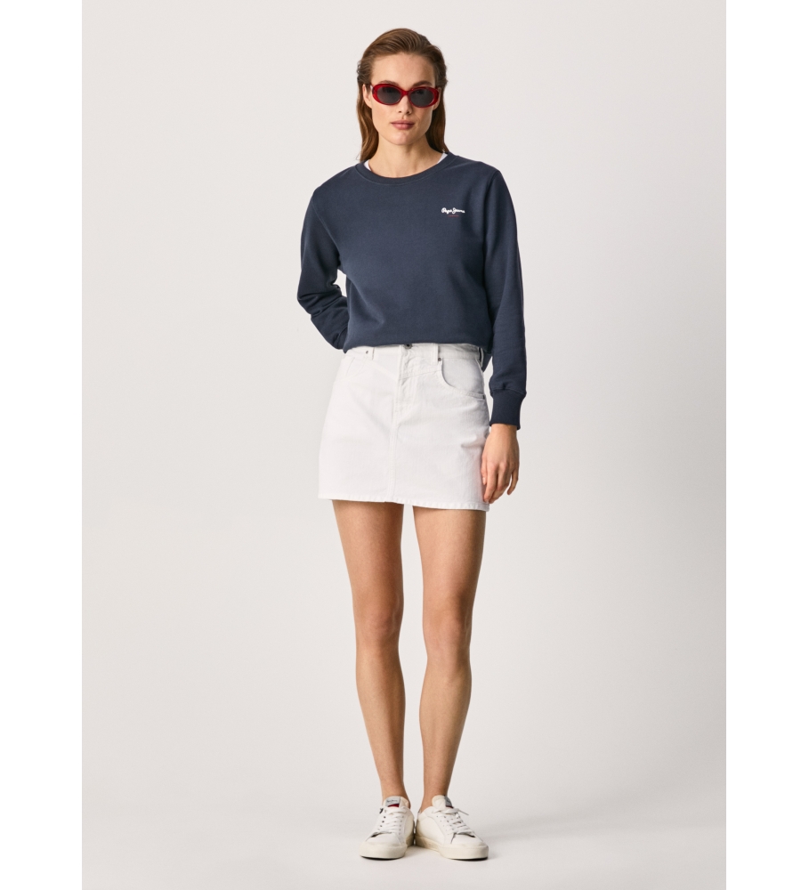 Pepe Jeans Falta Rachel jeans branco