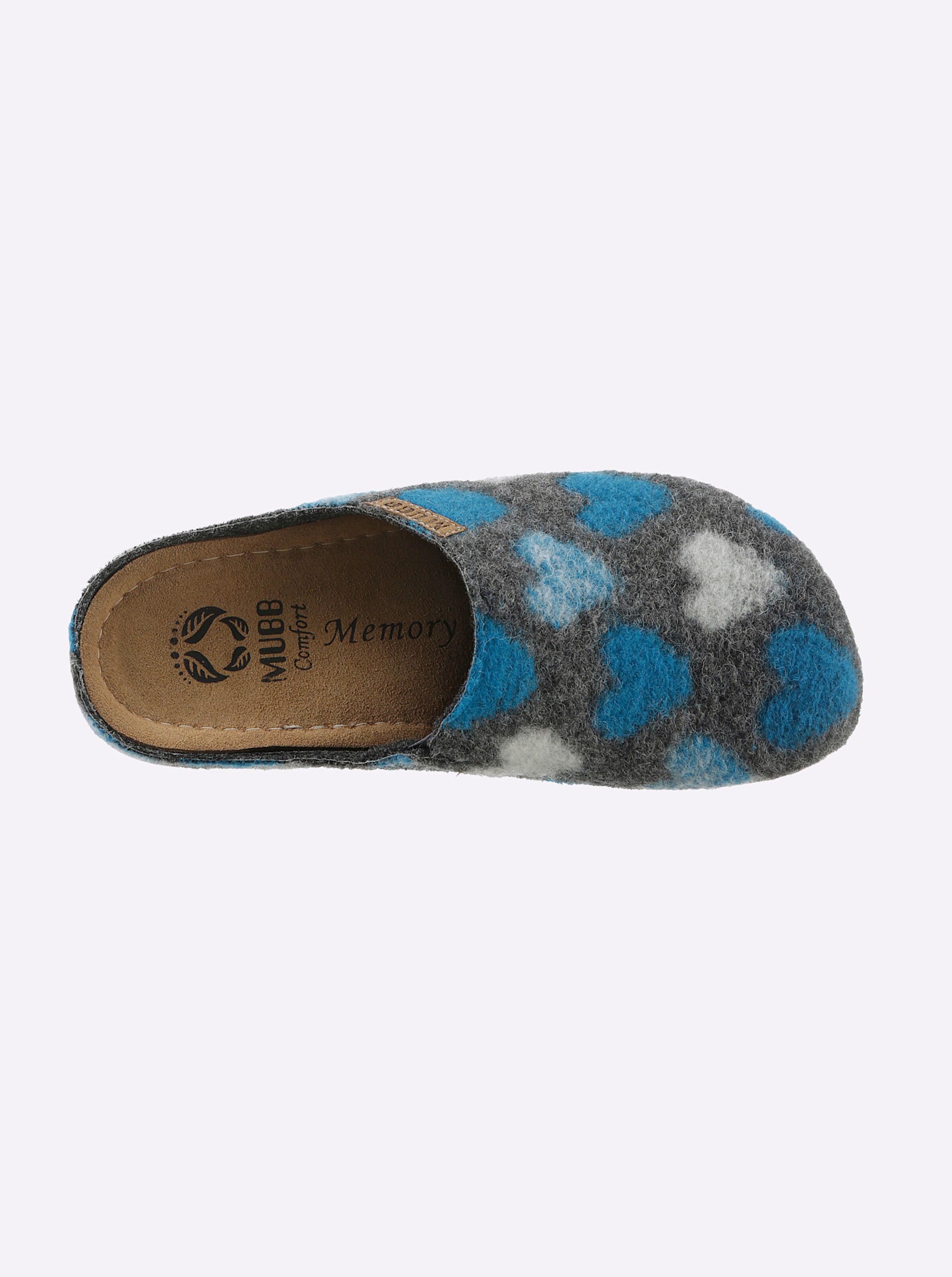 Mubb Pantoffel in anthrazit