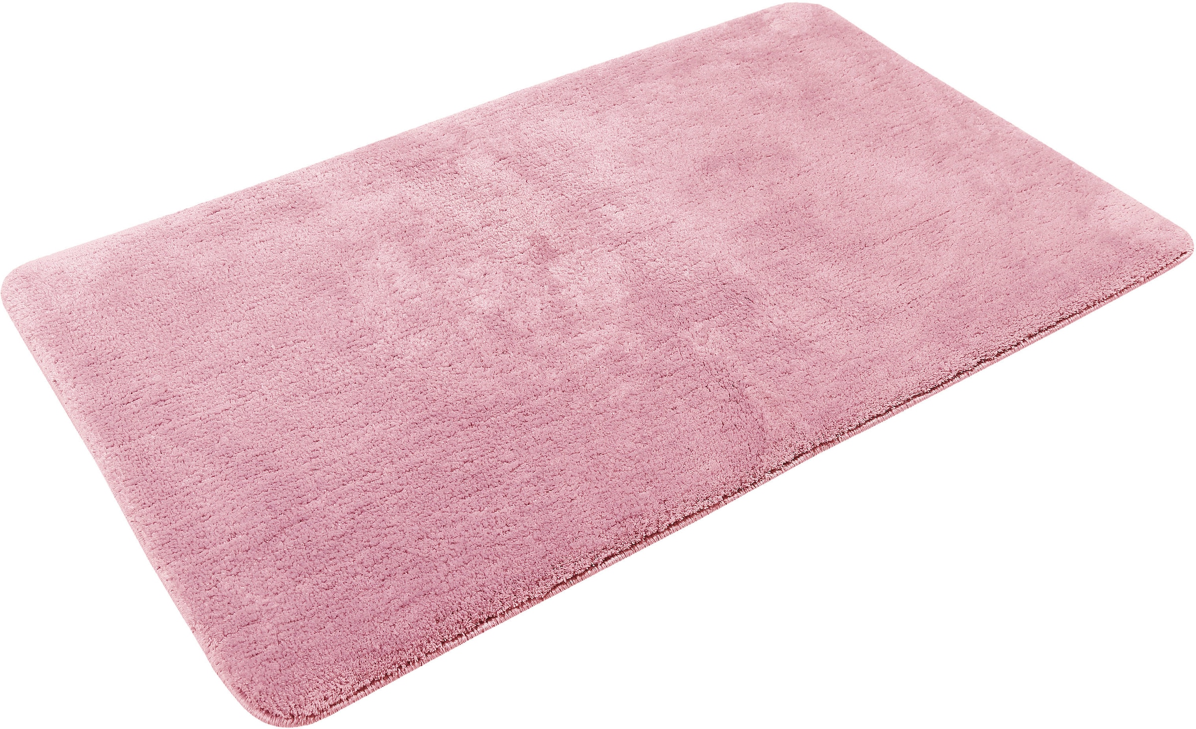 Wecon home Basics Badematte »Joris« Höhe 20 mm rutschhemmend beschichtet strapazierfähig waschbar, viele Grössen, Badezimmerteppich, uni
