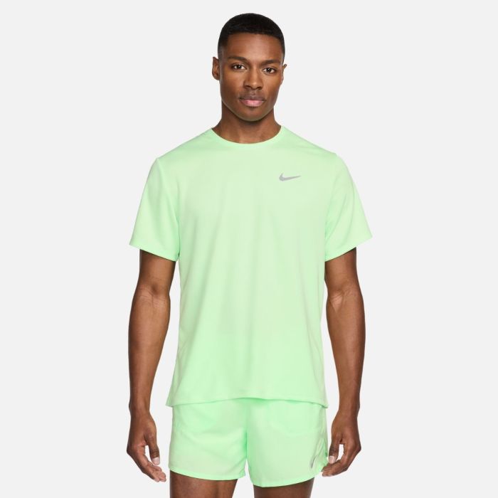 Nike Herre T-shirts Dri-FIT UV Miler Short Sleeve Tee Grøn