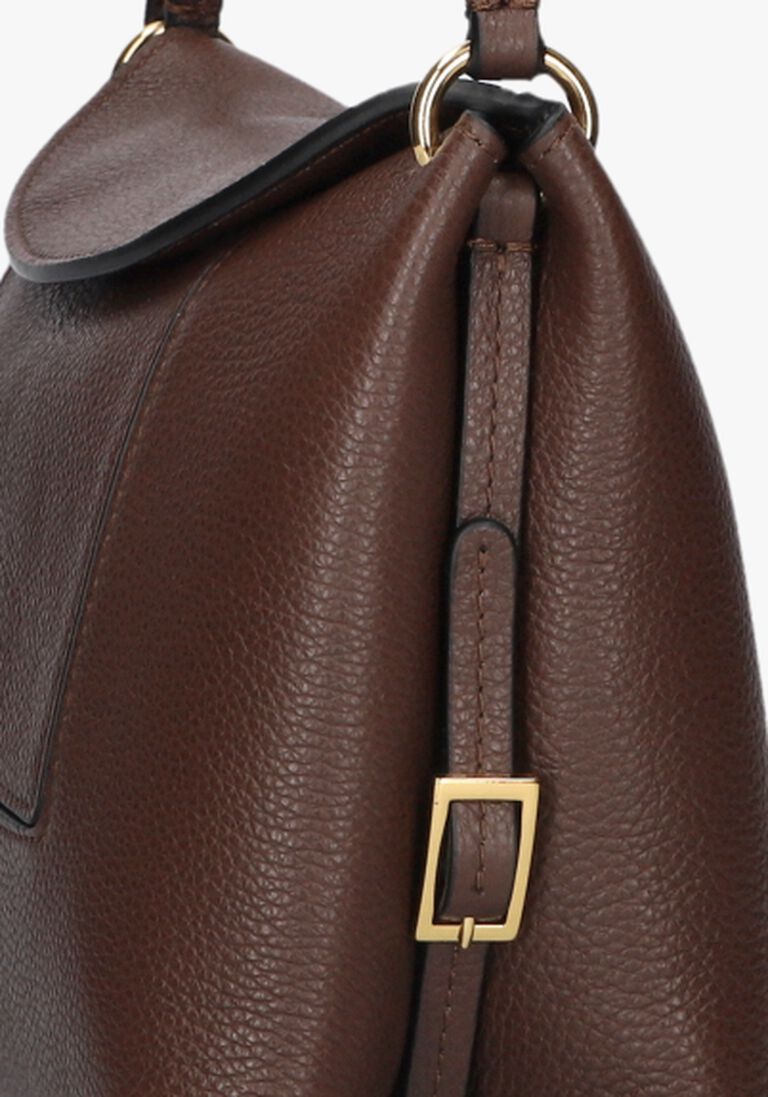 bruine wandler schoudertas penelope slouch bag