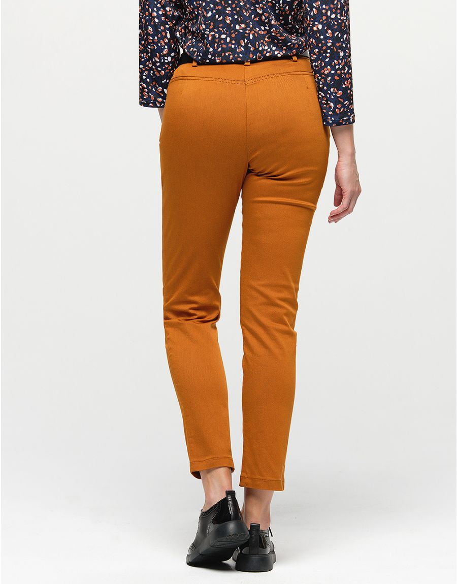 Jegging 7/8e coton ocre