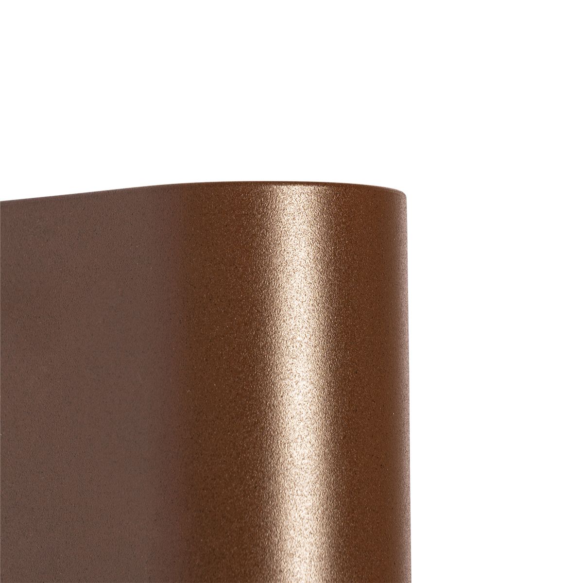Buiten wandlamp roestbruin kunststof ovaal 2-lichts - Baleno