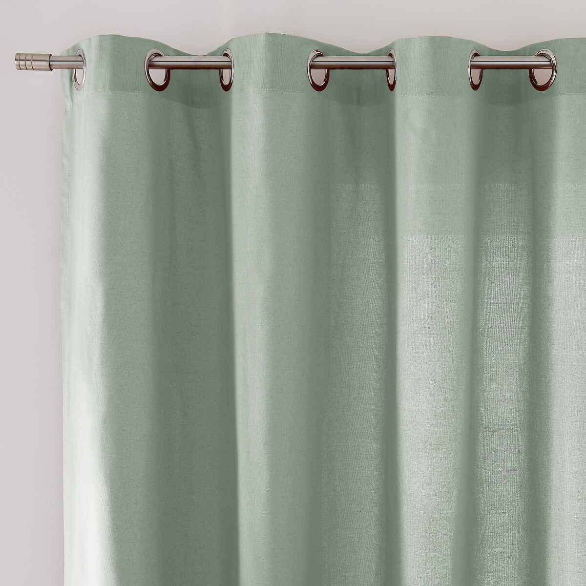 LA REDOUTE INTERIEURS<br>Cortina de algodão com ilhós Cenário