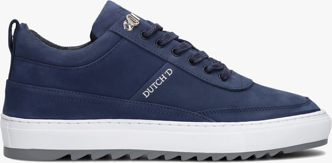 DUTCH\\'D blauwe dutch'd lage sneakers myth heren