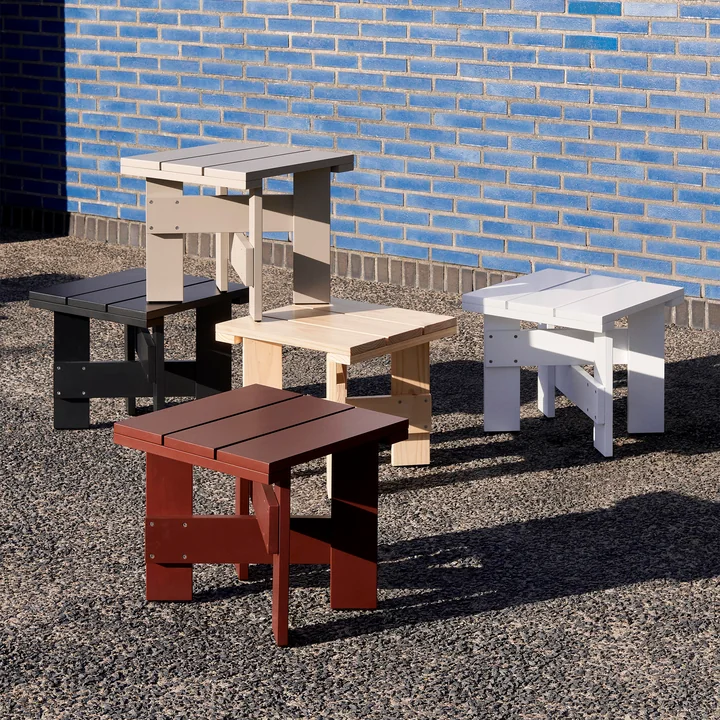 HAY - Crate Beistelltisch, L 45 cm, pine