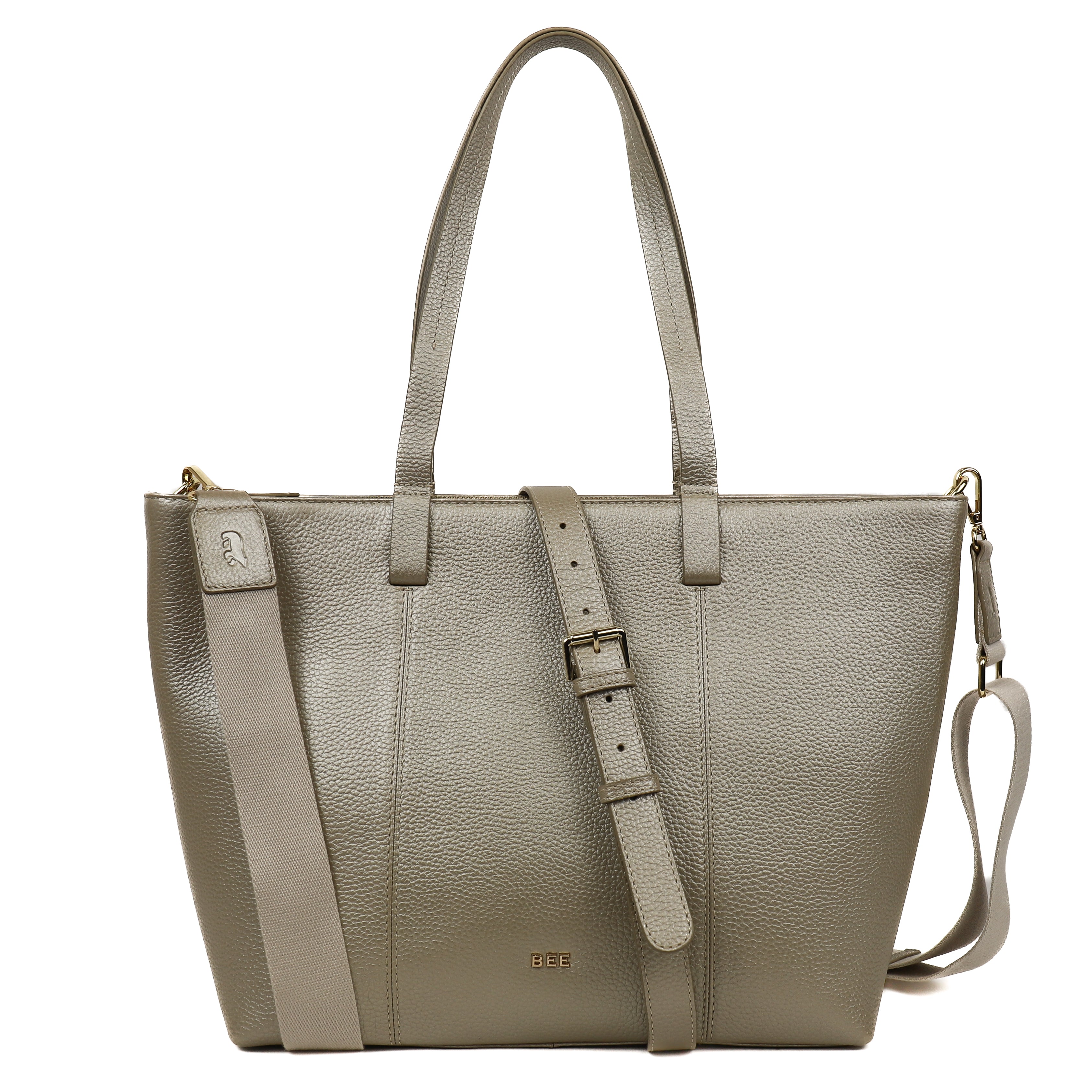 Grote shopper 'Maya' Metallic Gold Metallic Gold