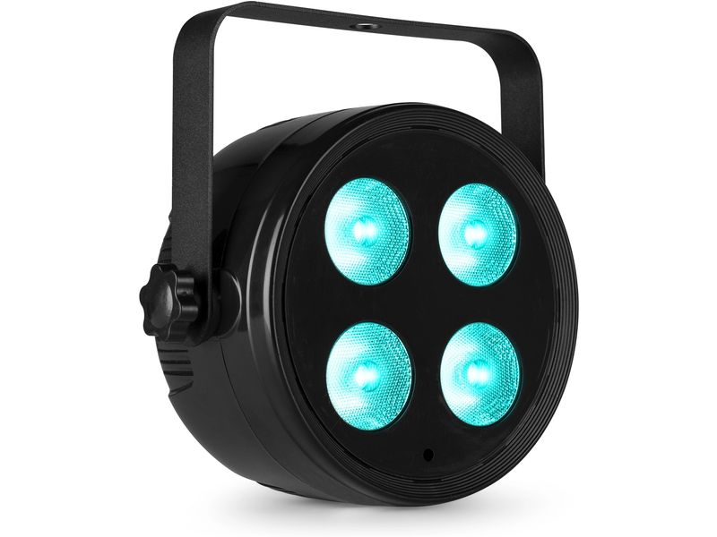 Fuzzix Scheinwerfer PLF20 LED Scheinwerfer mit 4x 12W LEDs und DMX