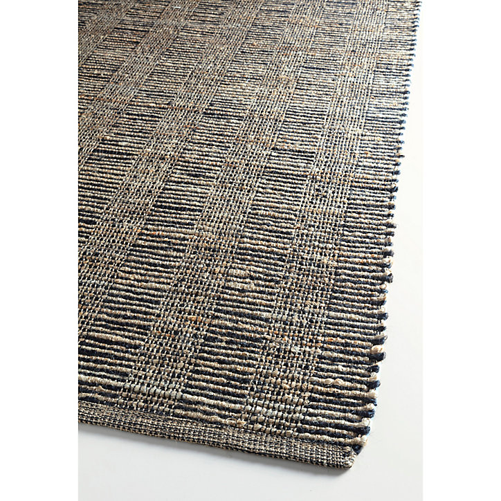 Tapis jute et coton GoodHome L.150 x l.80 cm