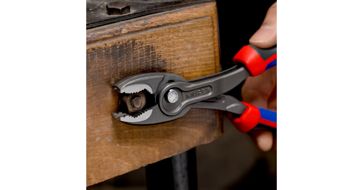 KNIPEXTwinGrip Voorgrijptang 82 02 200  (Rood/blauw)