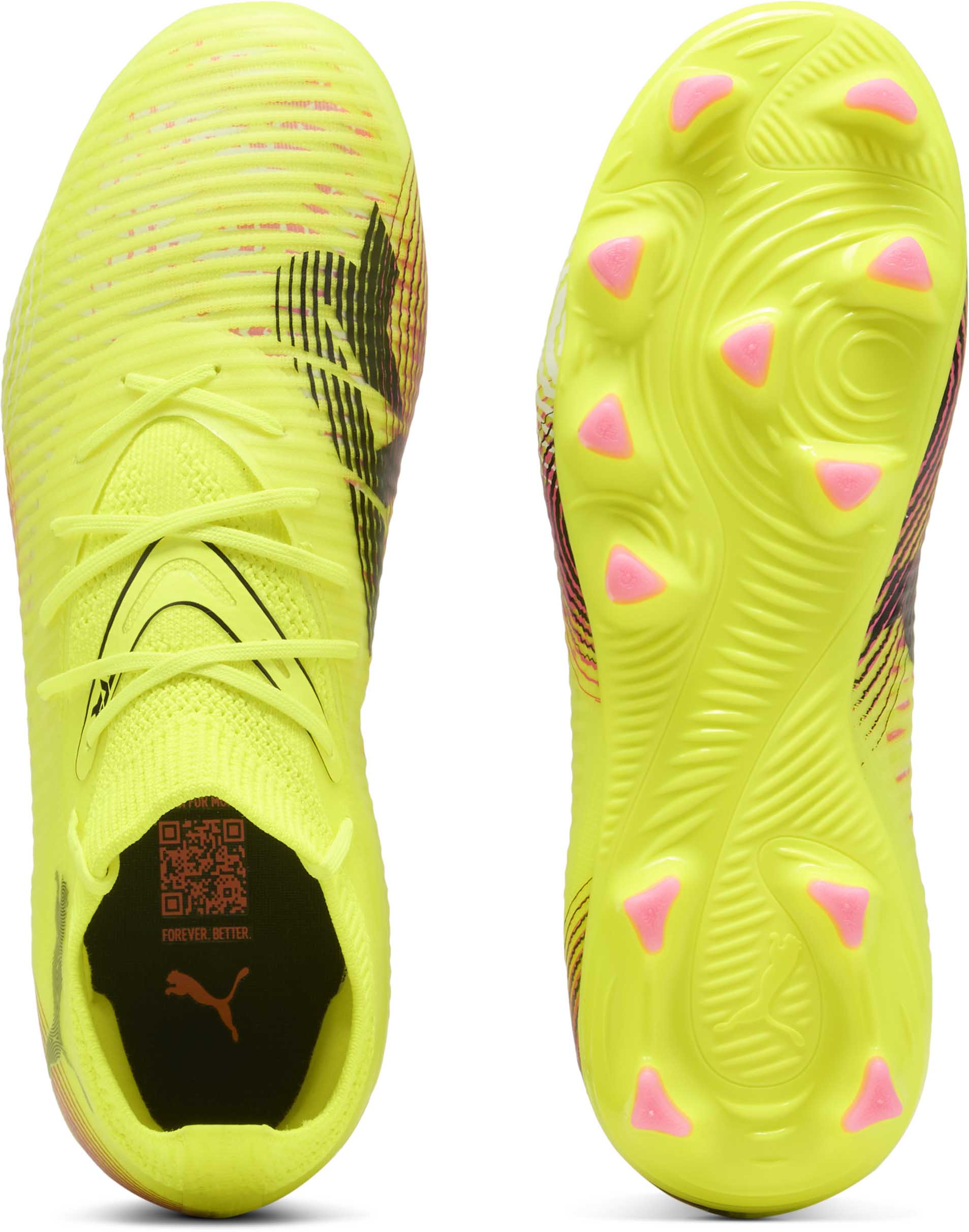 Future 8 Pro FG/AG Junior Yellow Alert/PUMA Black/Sun Struck