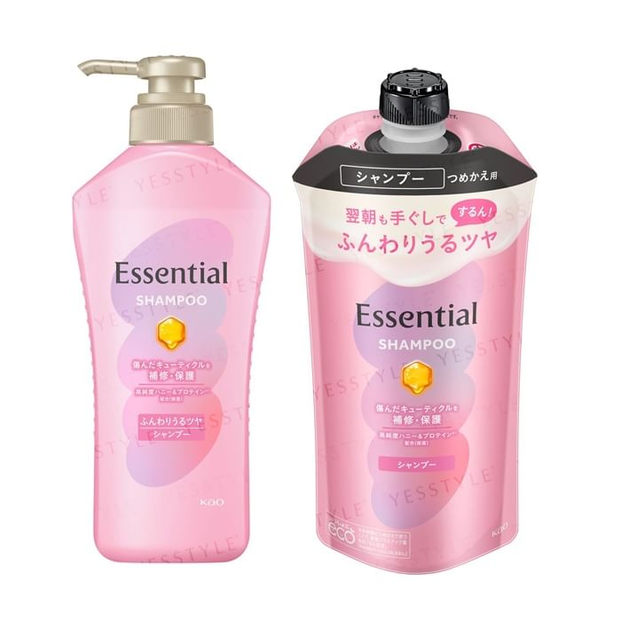Kao - Essentiële zachte en glanzende shampoo