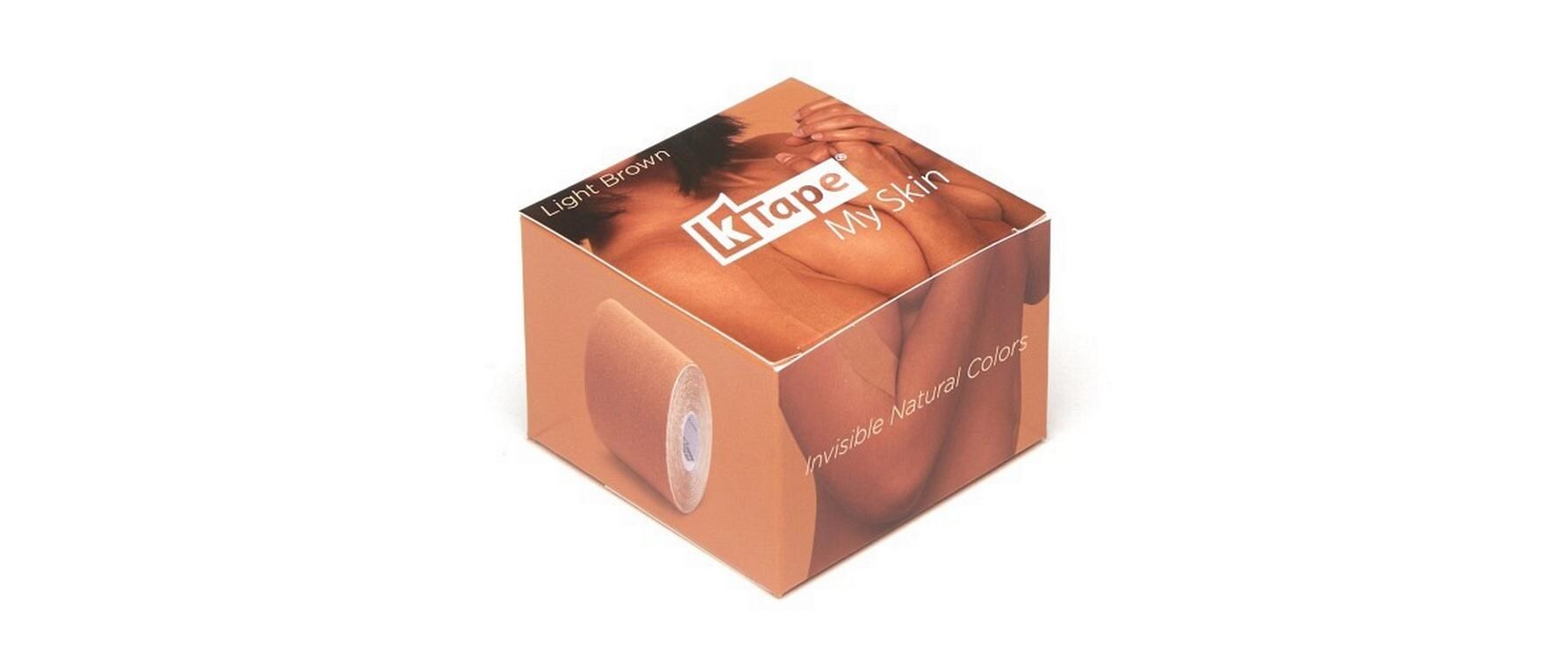 My Skin light brown 5 cm x 5 mAtmungsaktives Kinesiology Tape für Muskeln und Gelenke