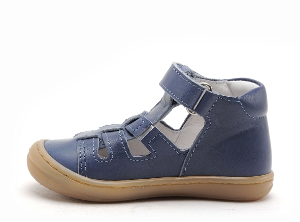 Bellamy nu pieds bebe flex cesar bleu