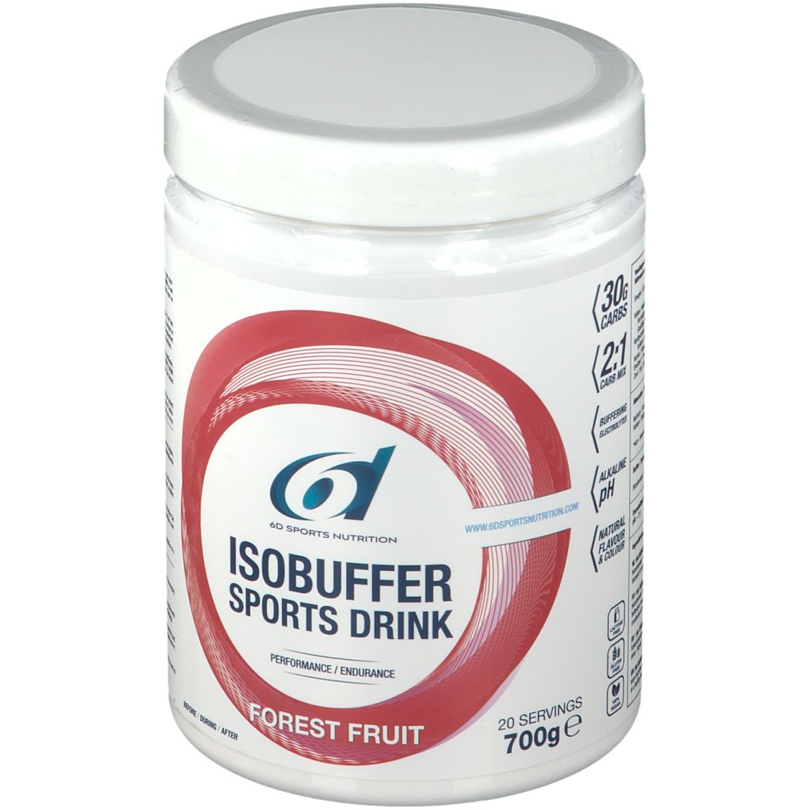 6D Sports Nutrition Isobuffer Sports Drink Forest Fruit