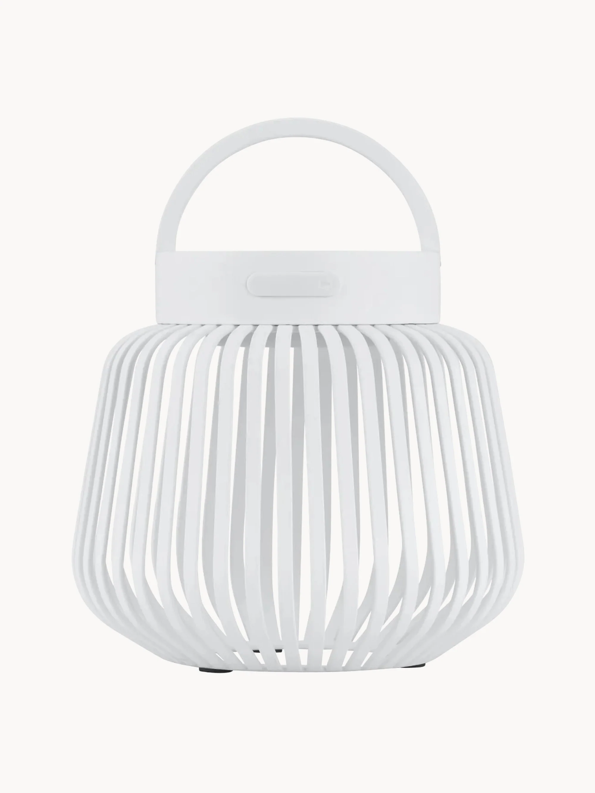 Draagbare outdoor LED-tafellamp Lito, H 12 cm