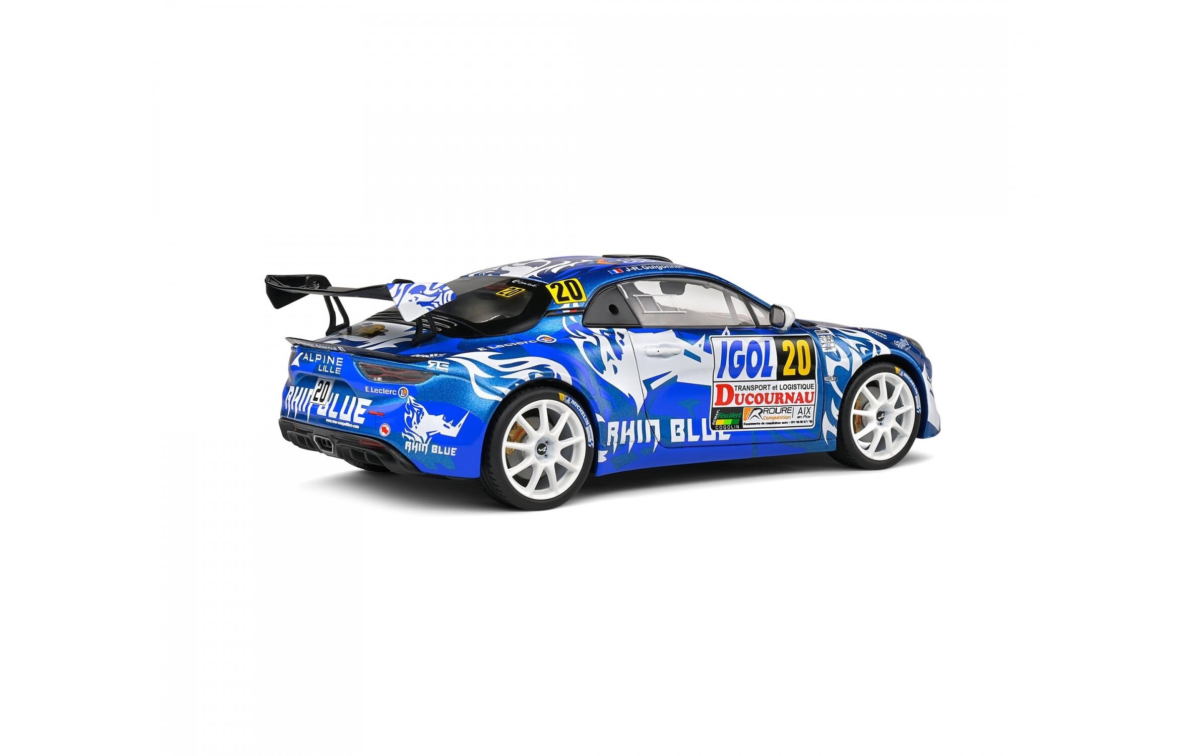 Rennwagen Alpine A110 Rally du Var, 1:18Detailgetreues Modellauto für Sammler im Massstab 1:18