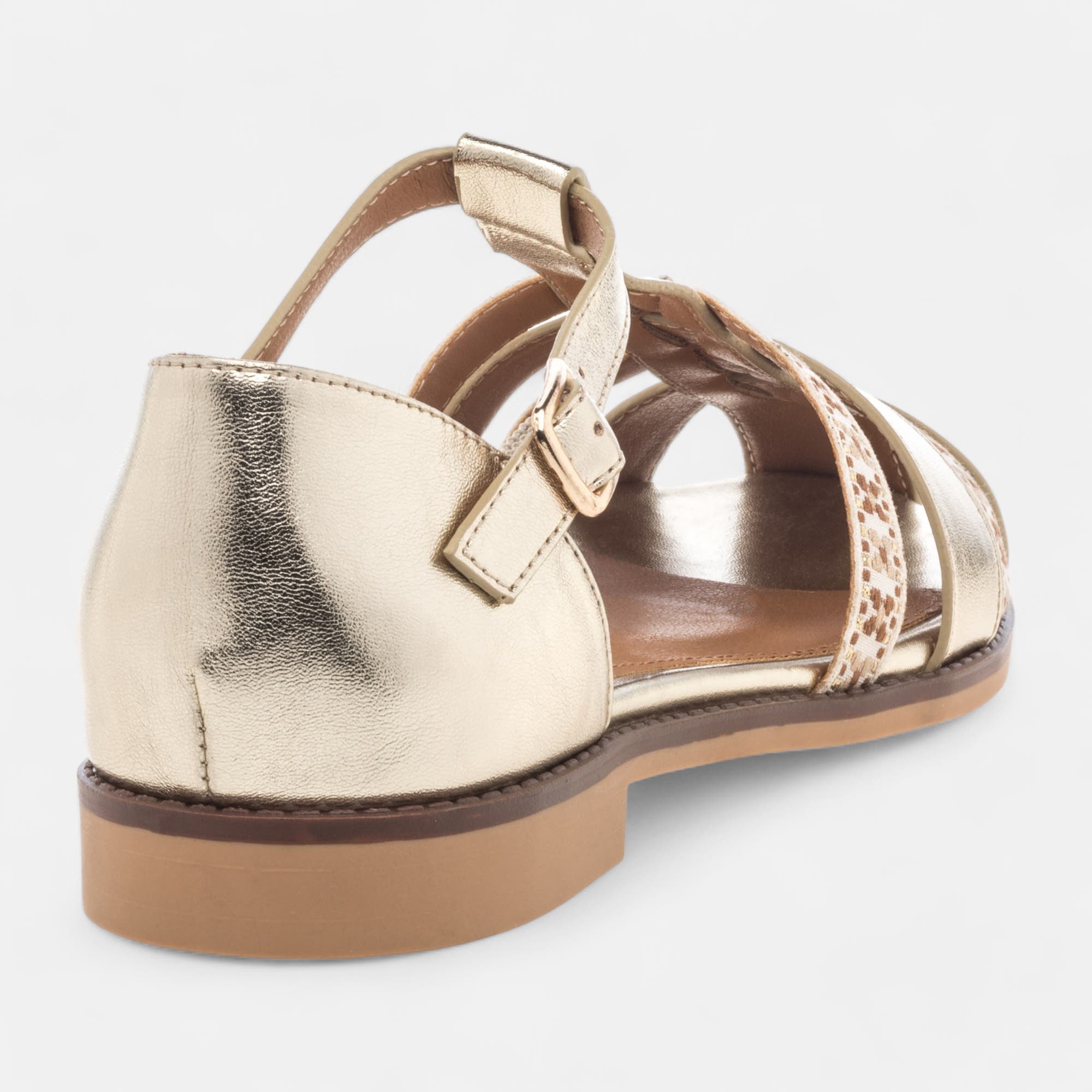 Nu-pieds Femme or