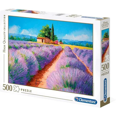 Clementoni Puzzle -Lavendel-Duft, 500 Teile
