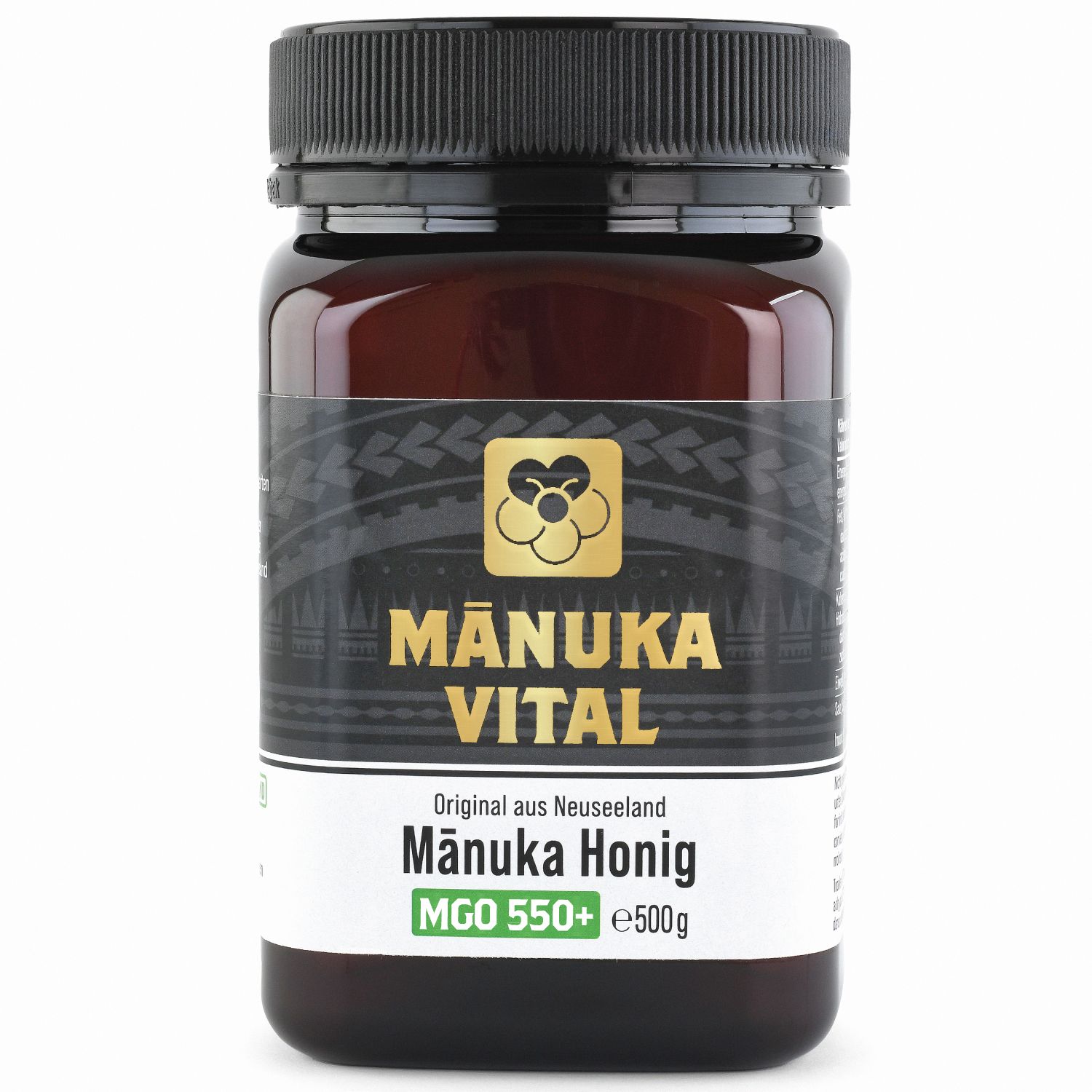 MANUKA VITAL Manuka Honig MGO 550+  - Original, zertifiziert und natürlich aus Neuseeland
