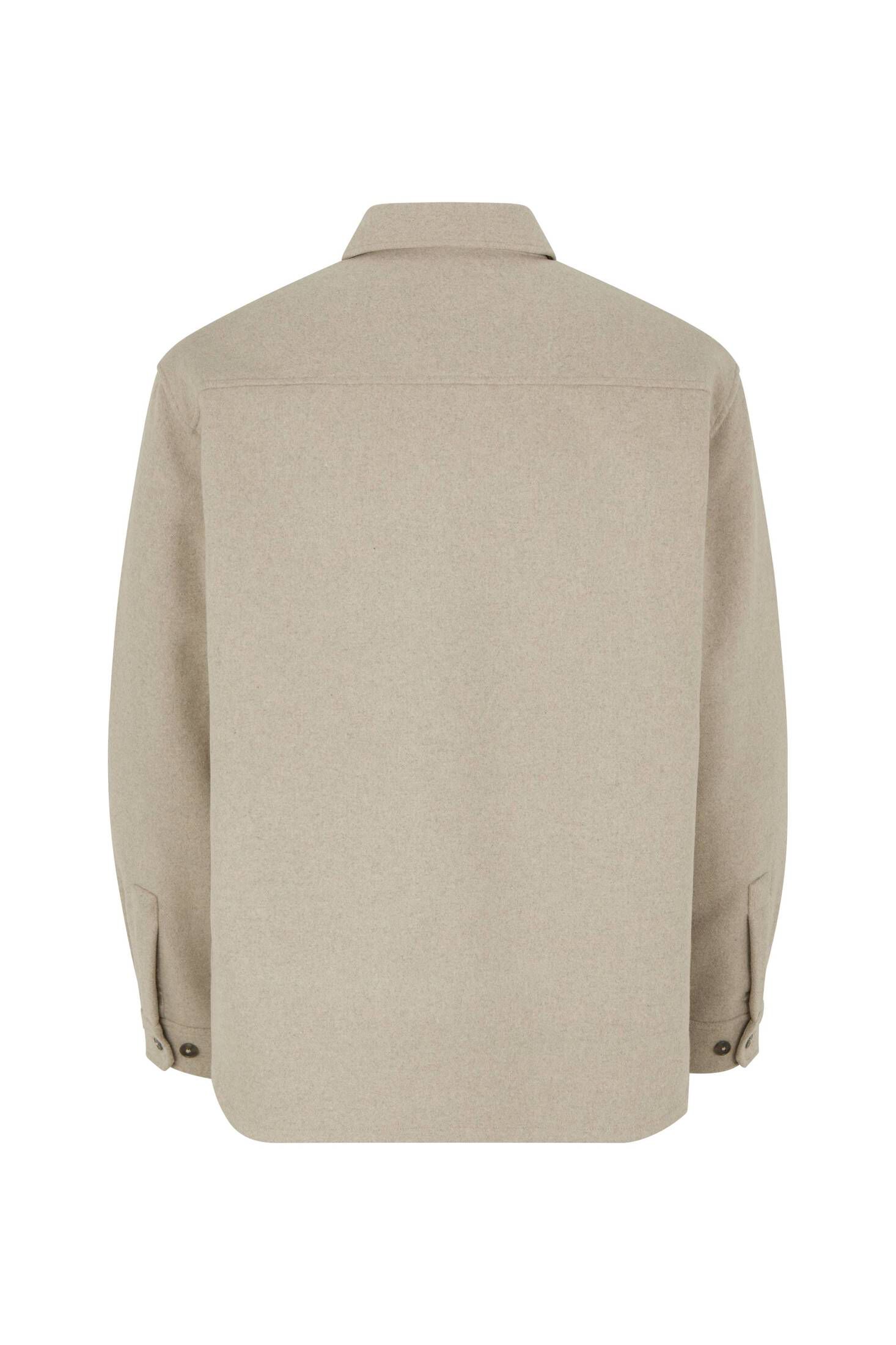Samsoe Samsoe| Herren Hemdjacke CASTOR X E mit Wolle