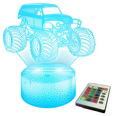 Powerpal 3D-Nattlampe Monster Truck