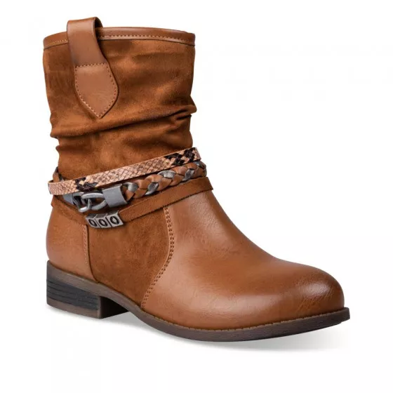 Bottines COGNAC MERRY SCOTT