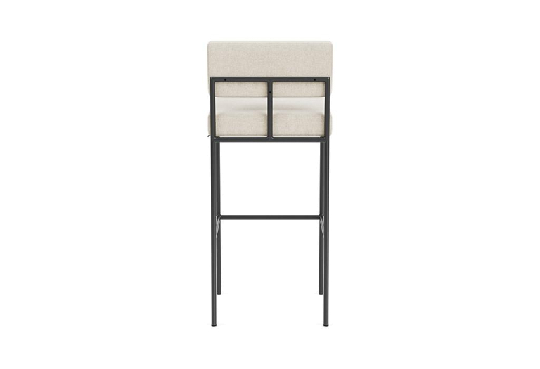 FÉST Monday barkruk 80 zwart Sydney 22 beige