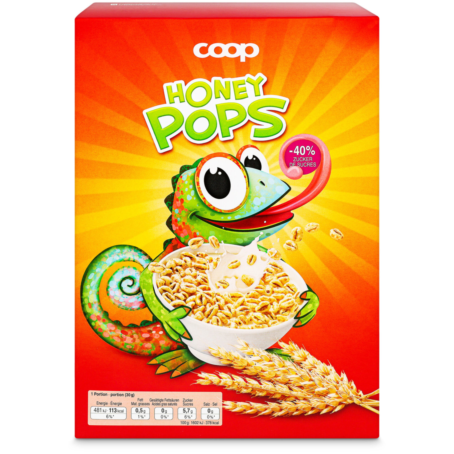 Weizenpops mit Honig
