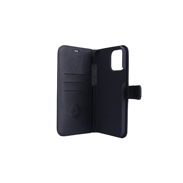 RadiCover - Radiationprotected Mobilewallet iPhone - iPhone 13 Pro Max Flipcover Black