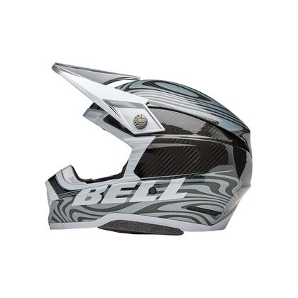 Casque cross Bell MOTO-10 SPHERICAL CORTEX 2025 - Gris / Rouge
