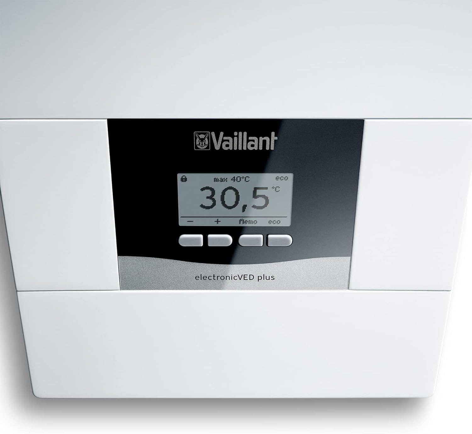 Vaillant elektronischer Durchlauferhitzer, VED plus 21/8, druckfest, 21kW, 400V, gradgenaue Auslauftemperatur, stufenlos einstellbar, Grafikdisplay, 0010023767