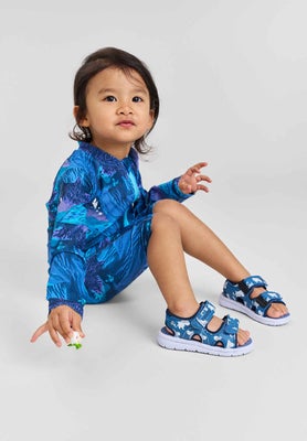 Reima Mummitrollet Bungee Sandaler, Blue Ocean