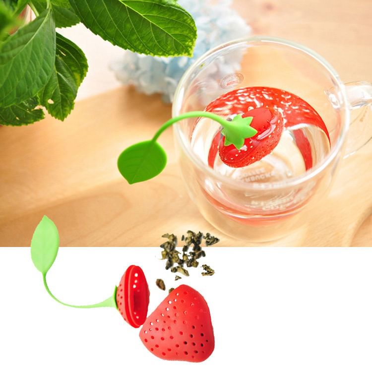 Nommon - Aardbeienvormig thee-ei