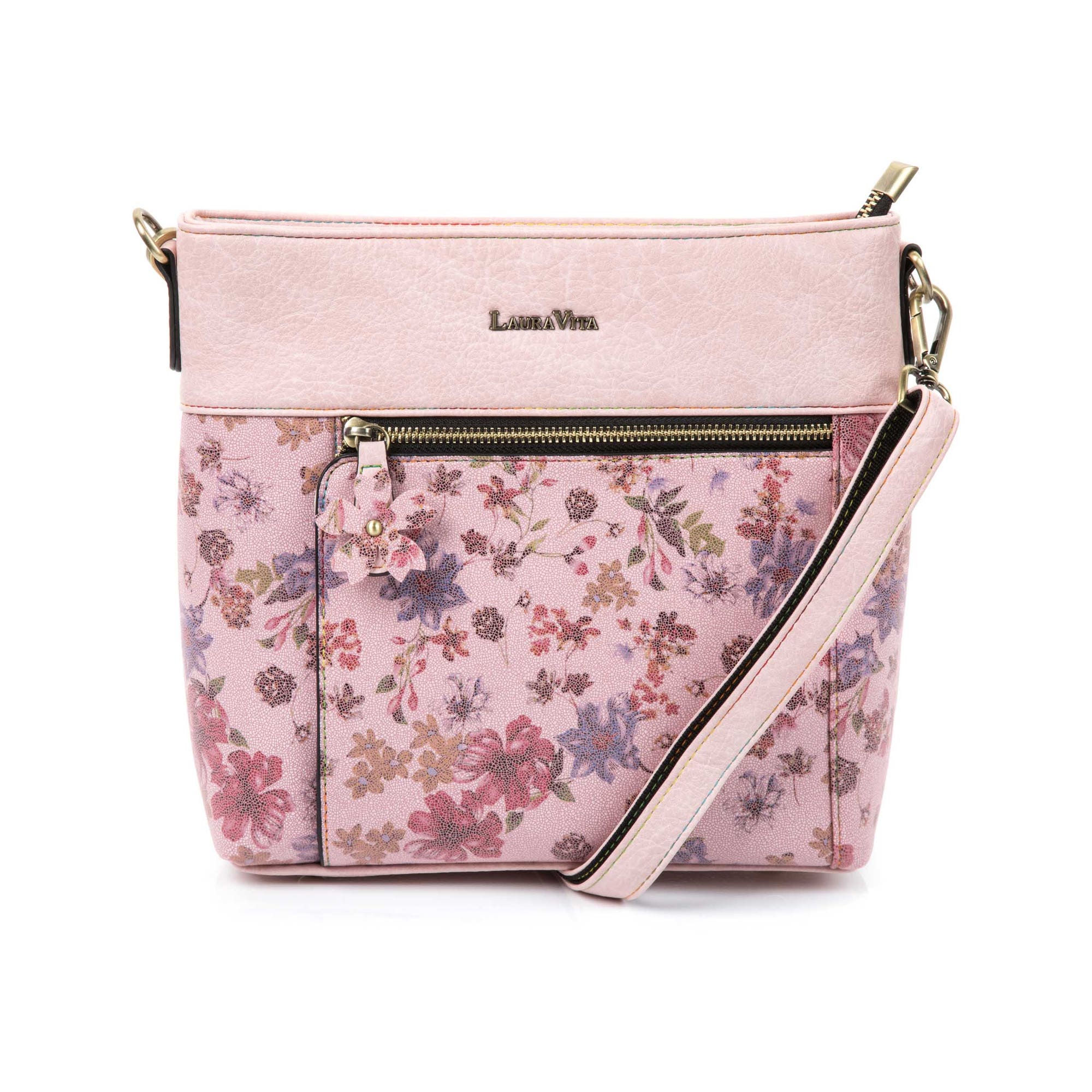 Sac bandoulière rose