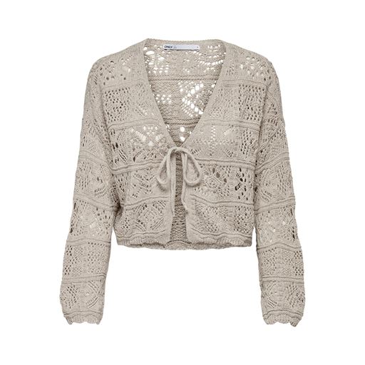ONLY Beach Life Cardigan, Pumice Stone, XL