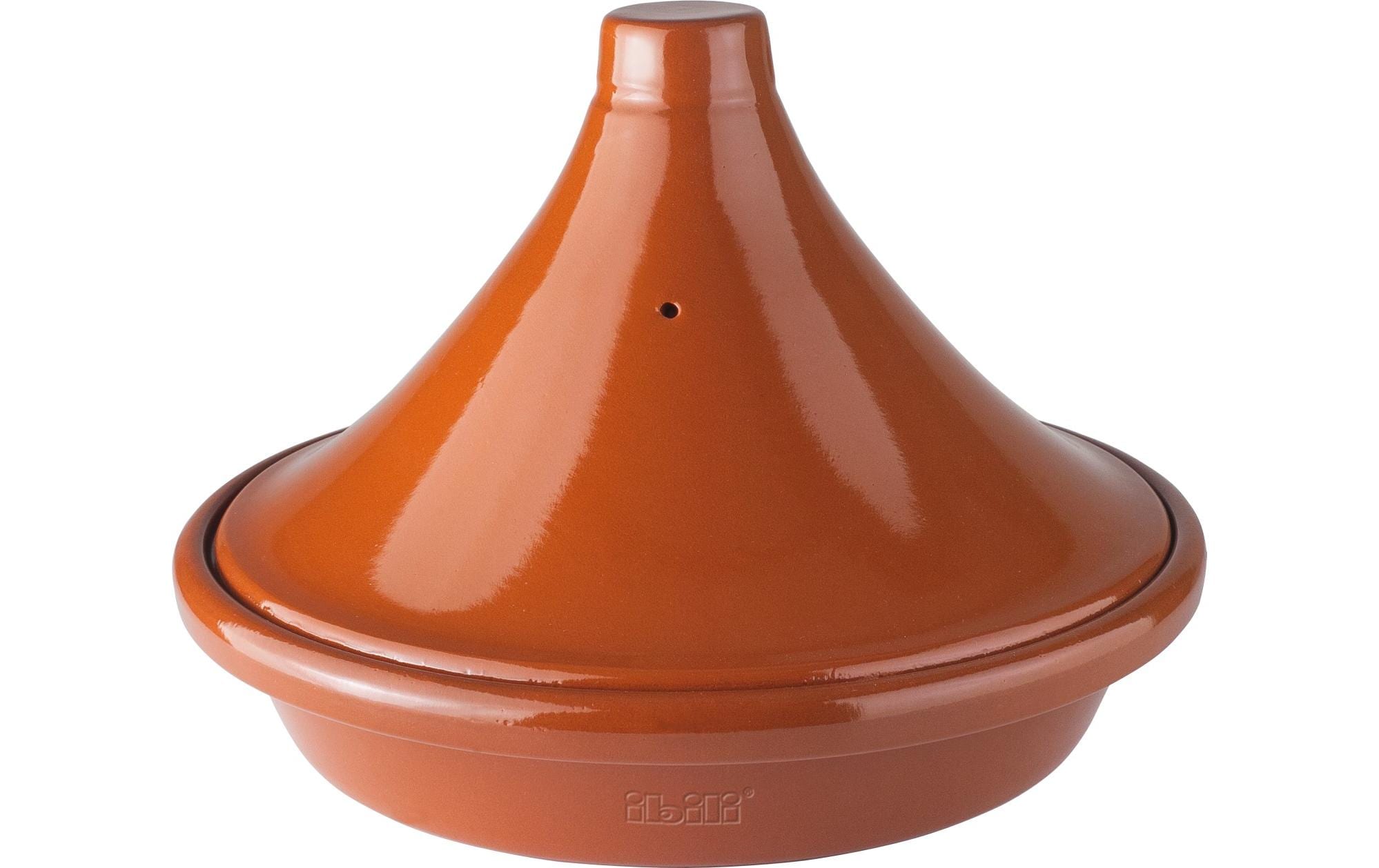 Tajinetopf Natural 28 cm, KirschrotGeeignet für schonendes Schmoren und Garen