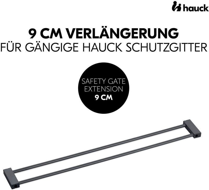 Hauck - Verlengstuk - 9 cm - Voor Veiligheidshekjes - Flexibel Gebruik