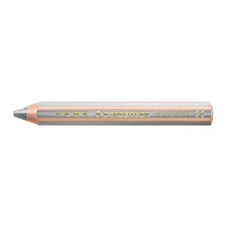 STAEDTLER® Noris Junior Hexagonal-Buntstift Silber 100% PEFC
