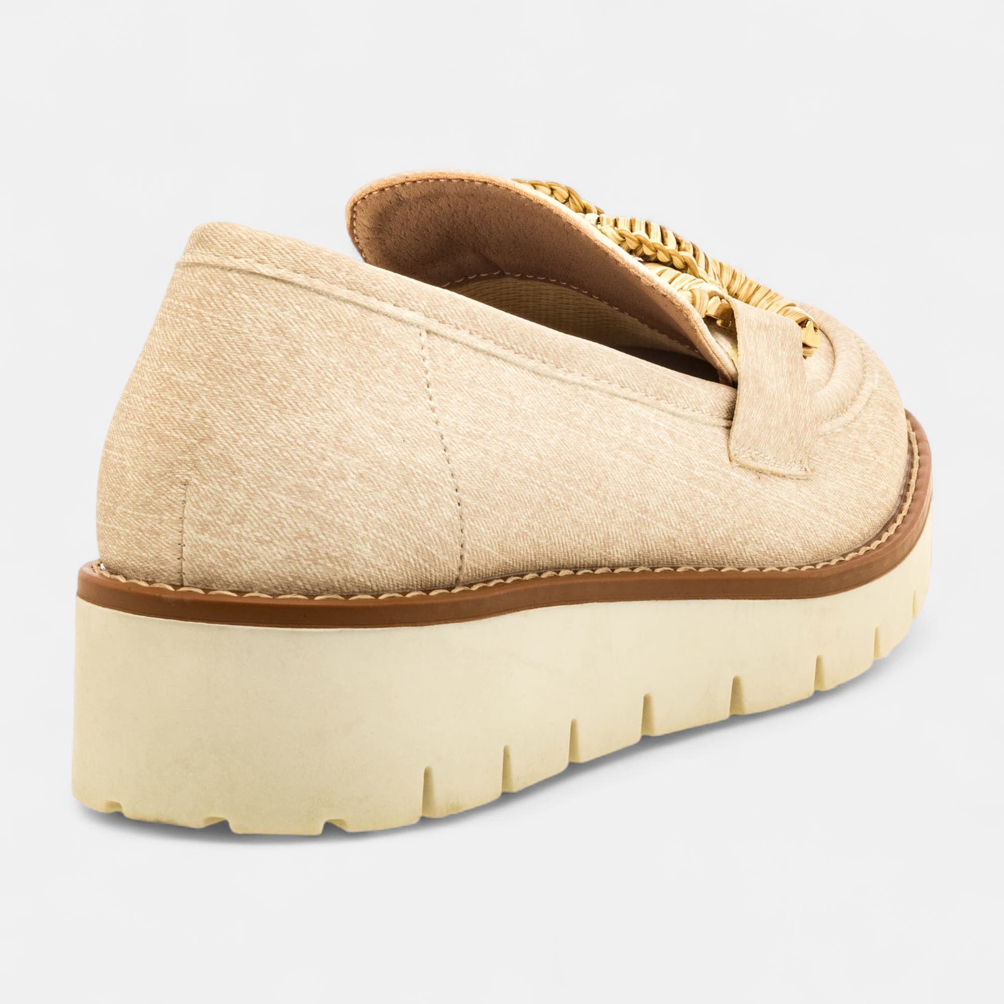 Mocassins Femme beige