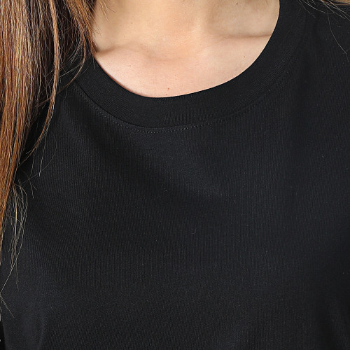 Robe Tee Shirt Femme Annabel Noir