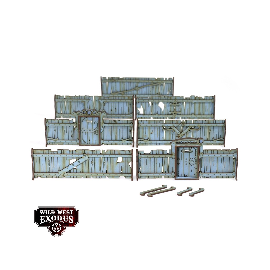 Wild West Exodus - Red Oak Crates, Fences and Barrels
