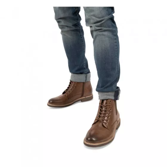 Bottines MARRON DENIM SIDE