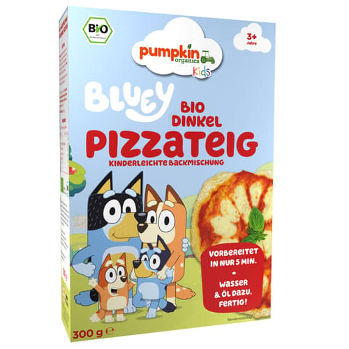 Pumpkin Organics Bluey Bio Dinkel Pizzateig