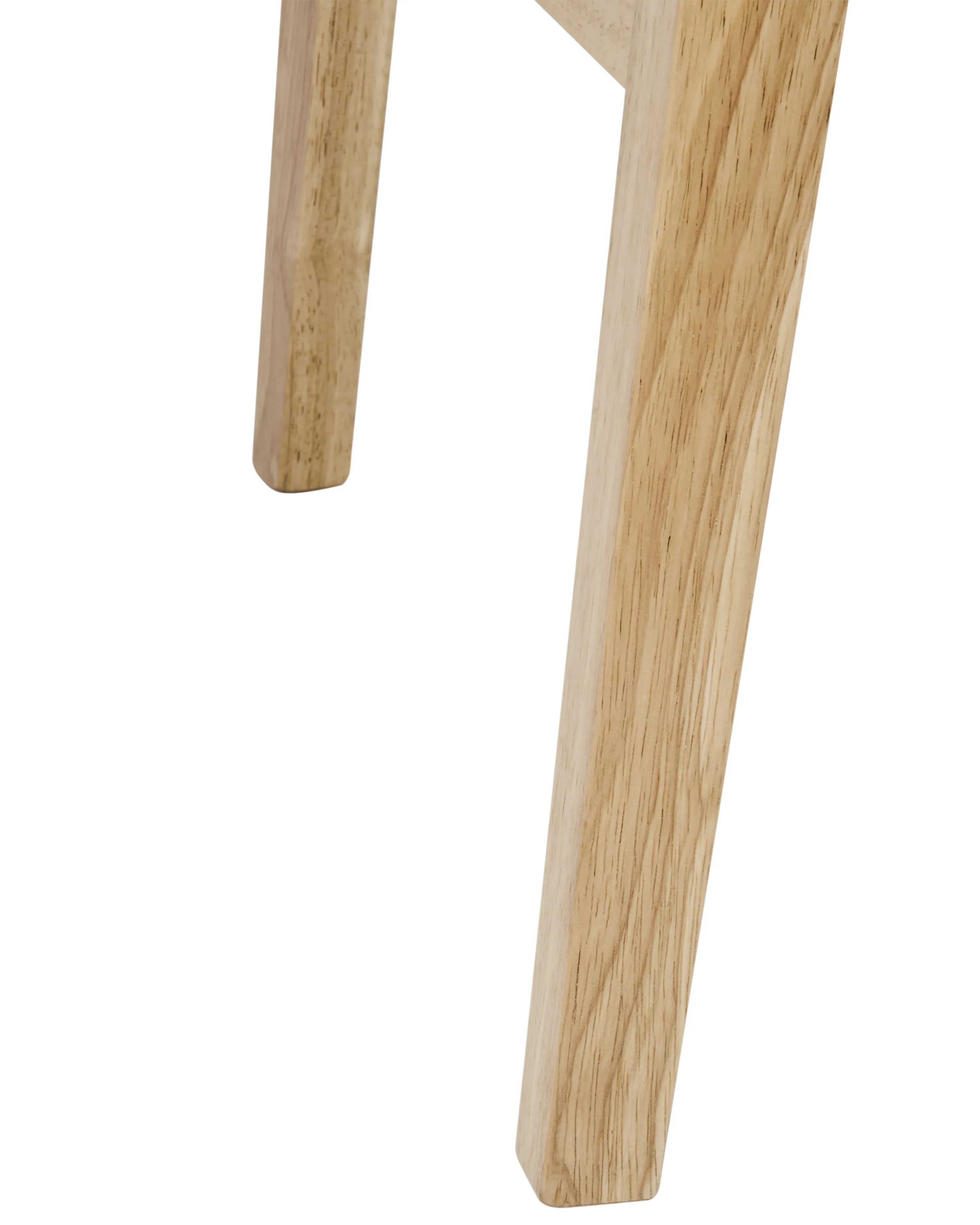 Set van 2 eetkamerstoelen AVALON Hout Lichtbeige